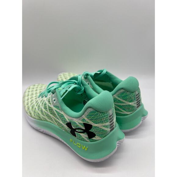 Under Armour Flow Velociti Wind 2 CN Running White Green Breez Men's Size 10.5 - Picture 11 of 12